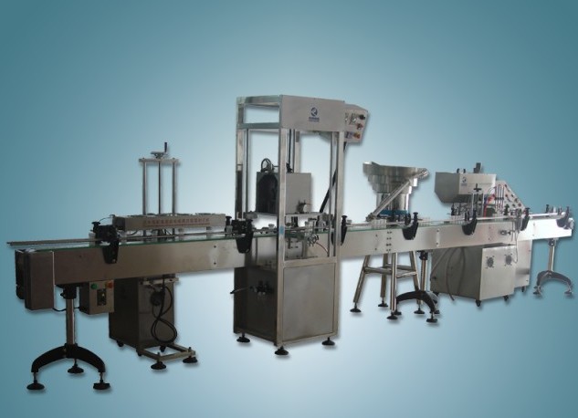 eye drops bottles filling capping labeling production line automatic pharmaceutical liquid filler