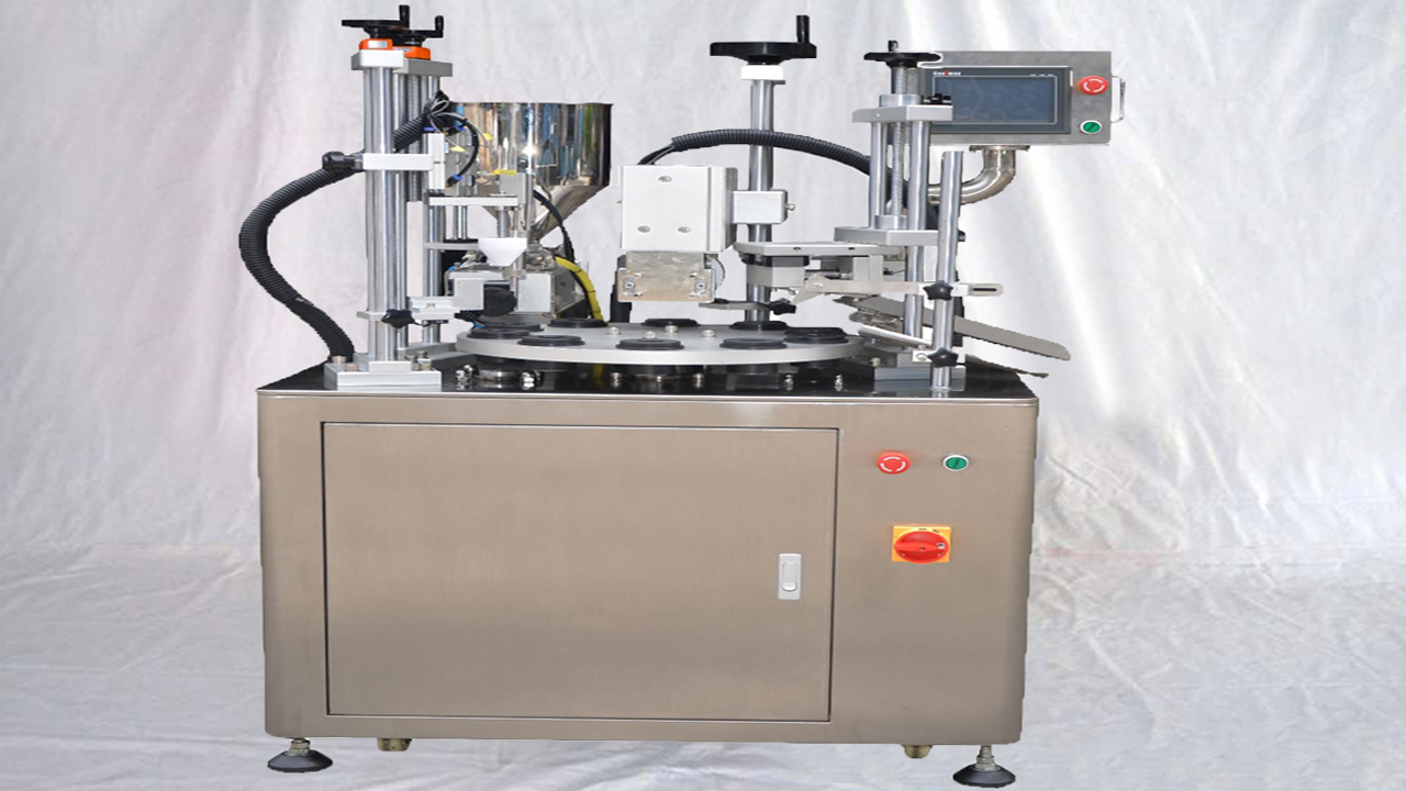 semi automatic Ultrasonic sealing tubes filling machine cream lotion tube filler equipment