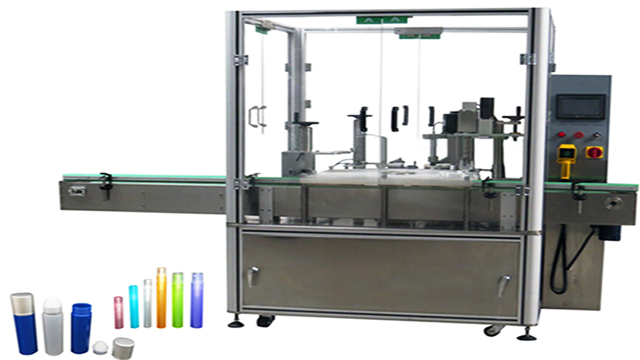 Nail polish eye drops filling capping machine with mechanic robot fully automatic rotary filler capp