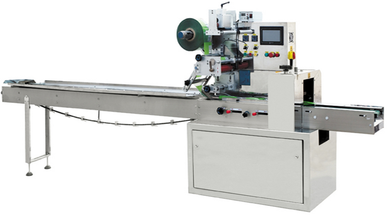 Computer control fast pillow packing machine down paper type horizontal packaging equipment for drie
