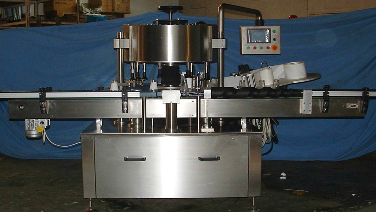customized rotary labeling machine for conical bottles pointed containers automatic custom labeller equipment