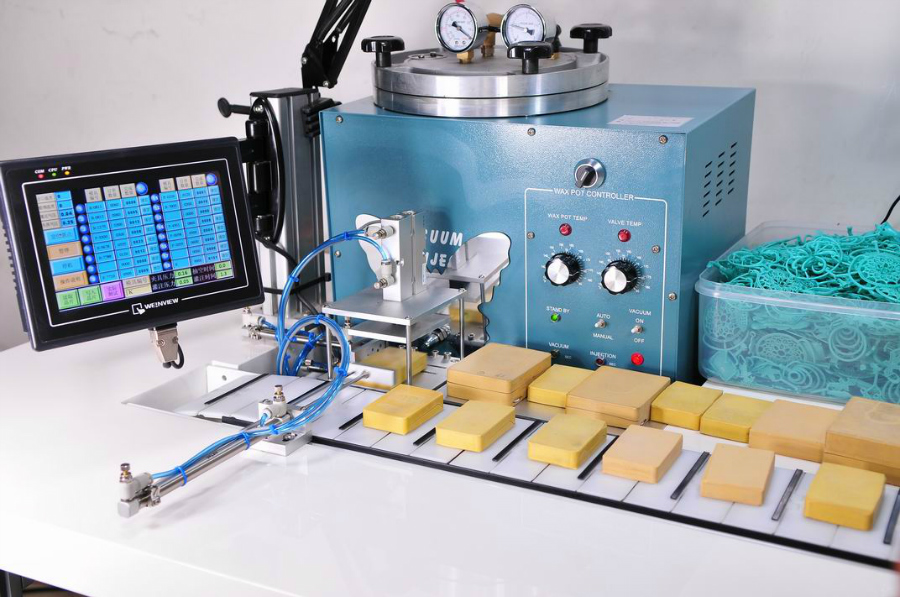 Jewelry tools equipment wax injection system automatic intelligent digital vacuum wax injector deskt