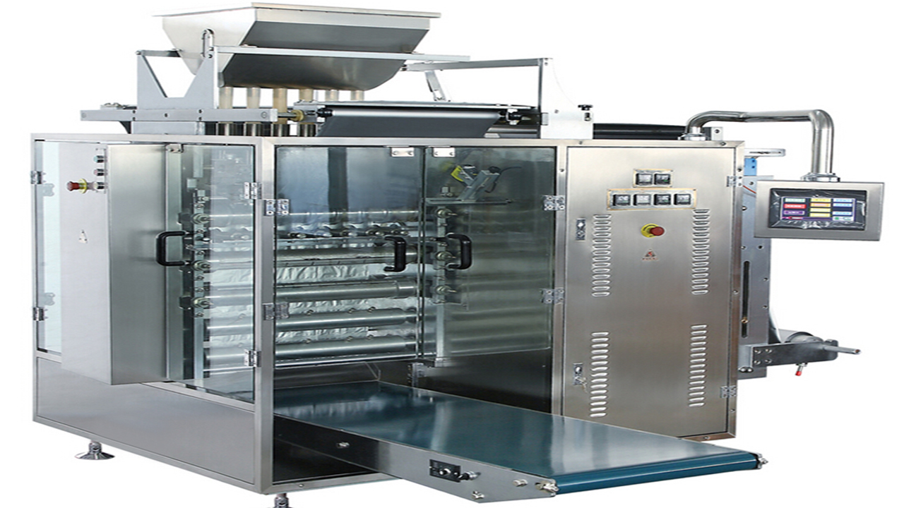 Multi lanes sugar granule coffee stick packing machine shampoo liquid powder multilane VFFS packagin