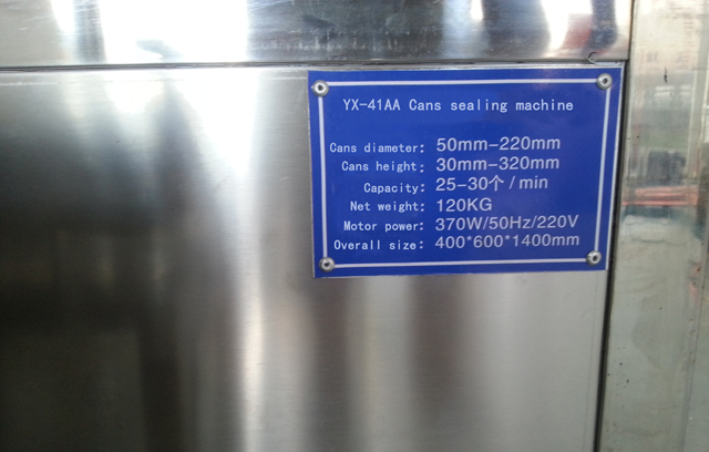 name plate for cans sealing machines PENGLAI BRAND .jpg