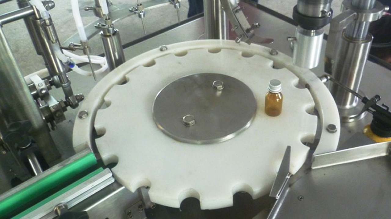 rotary filling screw capping machine vials filler capper botellas de llenado m��quina que capsula